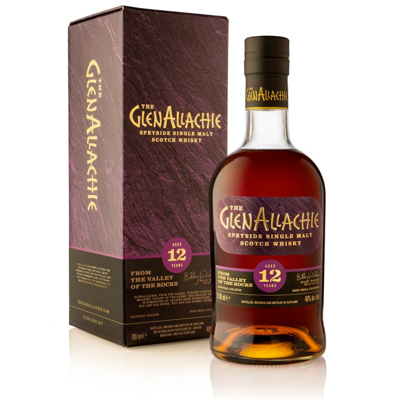 現貨｜THE GLENALLACHIE - Aged 12 Years Speyside Single Malt Scotch Whisky (700ml)【下單後1-2個工作日內寄出】