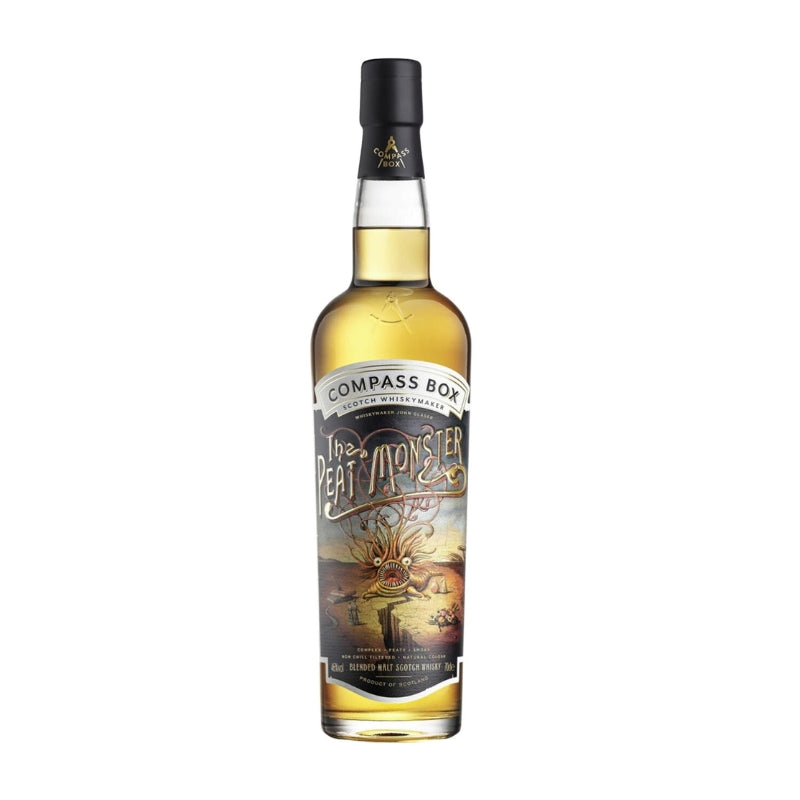 現貨｜Compass Box - The Peat Monster Blended Malt Whisky (700ml)【下單後1-2個工作日內寄出】