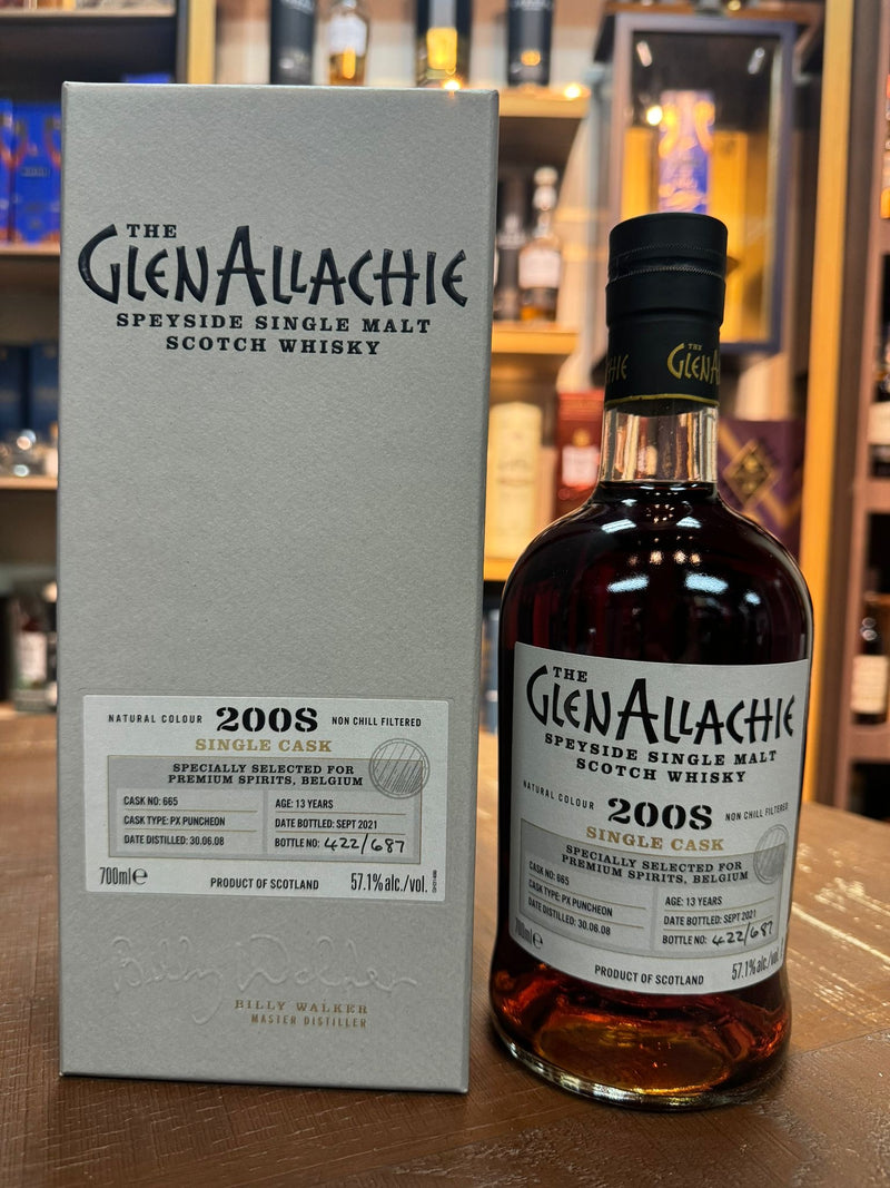 現貨｜THE GLENALLACHIE - 13 Years 2008 Single Cask PX Puncheon 