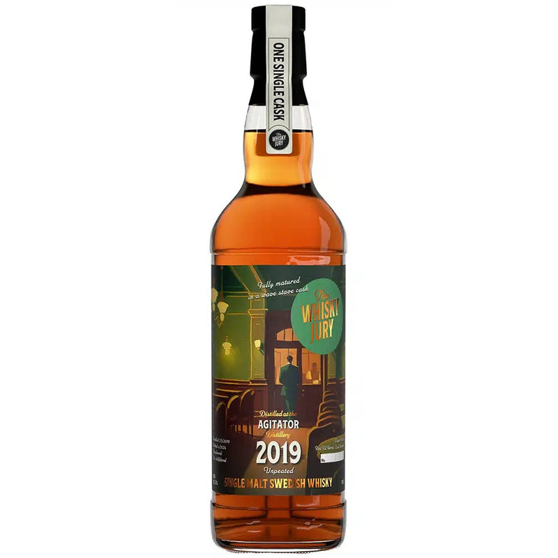 現貨｜Agitator - 2019 Unpeated First-Fill Wave Stave Cask The Whisky Jury 58.4% (700ml)【下單後約2-4個工作日內寄出】