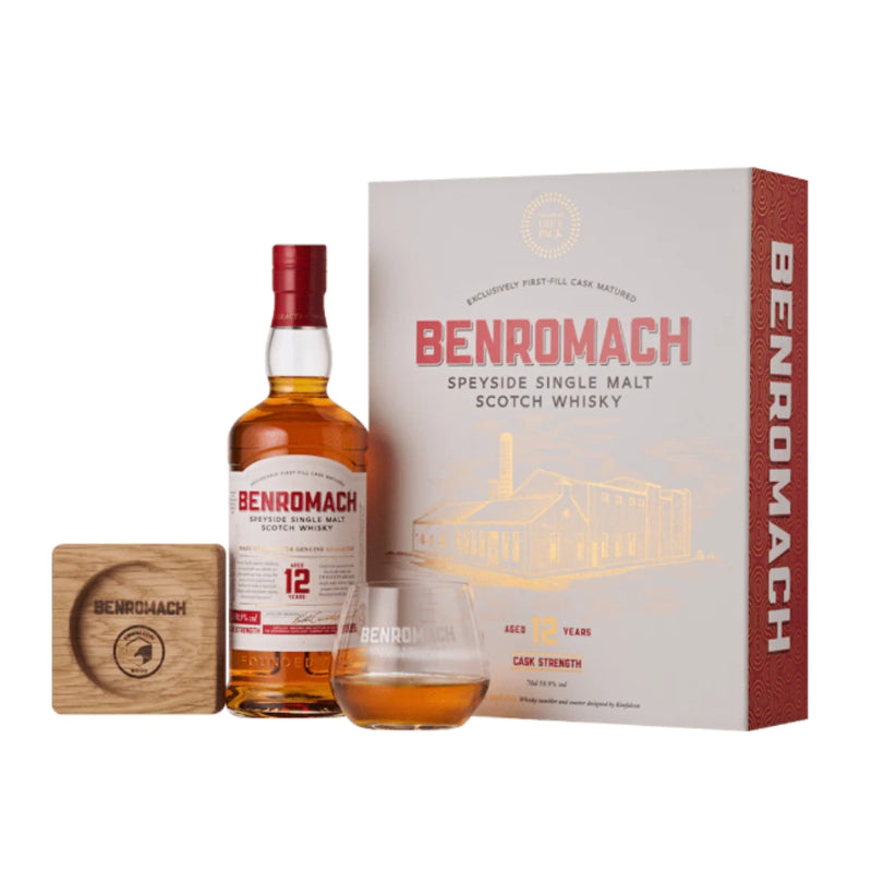 現貨｜Benromach - 百樂門 12 Years Cask Strength *2024禮盒* Single Malt Scotch Whisky (700ml)【下單後1-2個工作日內寄出】