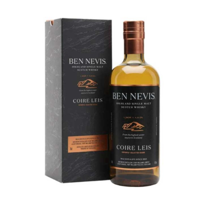 現貨｜Ben Nevis - Coire Leis Single Malt Scotch Whisky (700ml)【下單後約2-4個工作日內寄出】