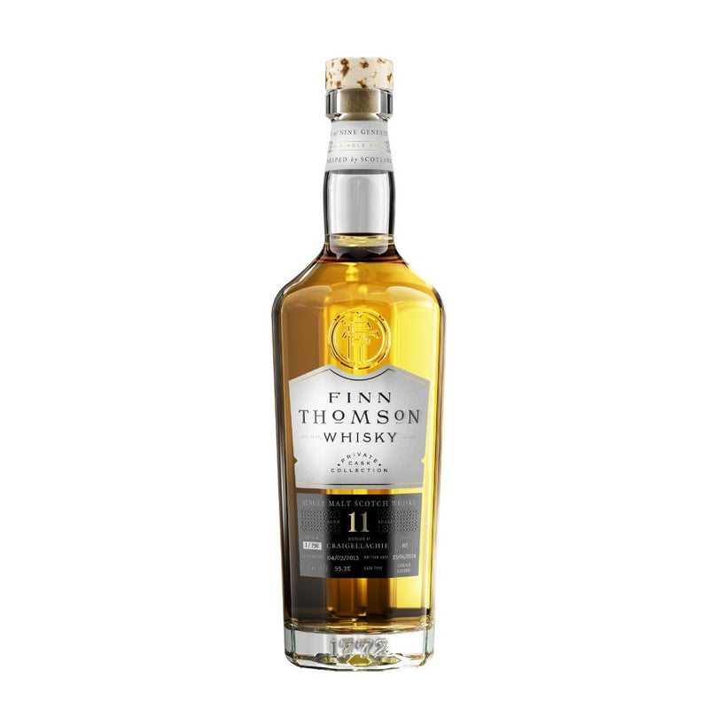 現貨｜Finn Thomson - Craigellachie 2013 Aged 11 Years Single Malt Scotch Whisky (700ml)【下單後約2-4個工作日內寄出】