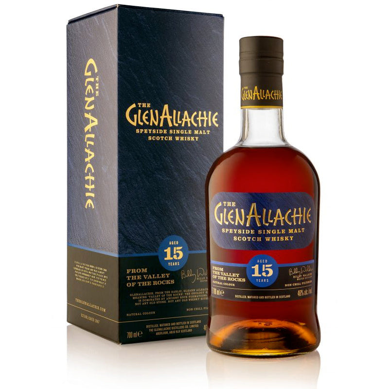 現貨｜THE GLENALLACHIE - "舊裝" Aged 15 Years Speyside Single Malt Scotch Whisky (700ml)【下單後1-2個工作日內寄出】