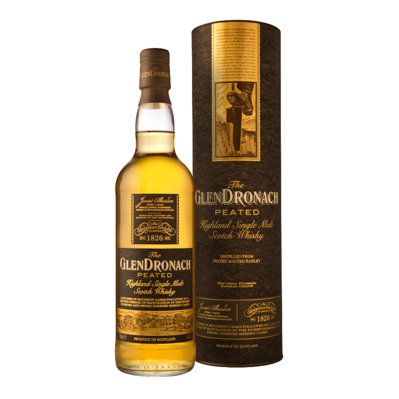 現貨｜GlenDronach - 格蘭多納 PEATED "Billy Walker" Highland Single Malt Scotch Whisky (700ml)【約2-3工作日內寄出】