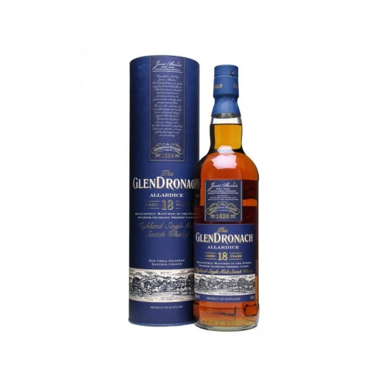 現貨｜GlenDronach - 格蘭多納 ALLARDICE Aged 18 Years “2022” Highland Single Malt Scotch Whisky (700ml)【約2-3個工作日寄出】