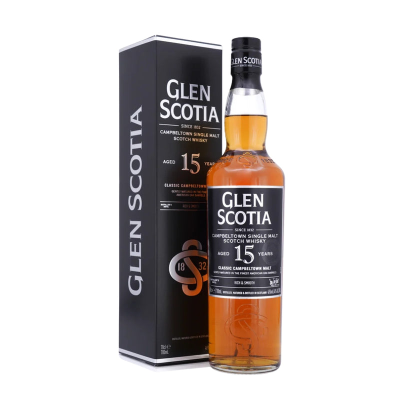 現貨｜Glen Scotia - 15 Years Old "2023" Single Malt Scotch Whisky (700ml)【下單後約2-4個工作日內寄出】