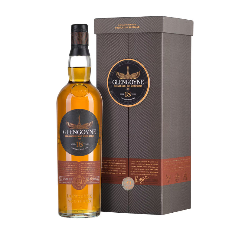 現貨｜Glengoyne - Aged 18 Year Highland Single Malt Scotch Whisky (700ml)【下單後1-2個工作日內寄出】