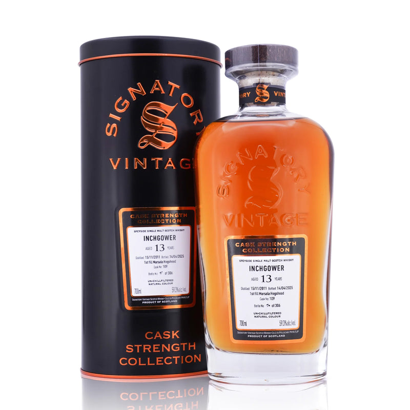 現貨｜Signatory Vintage - SV 2011/2025 Inchgower 13 Years Single Cask 109 (700ml/59.3%)【下單後1-2個工作日內寄出】