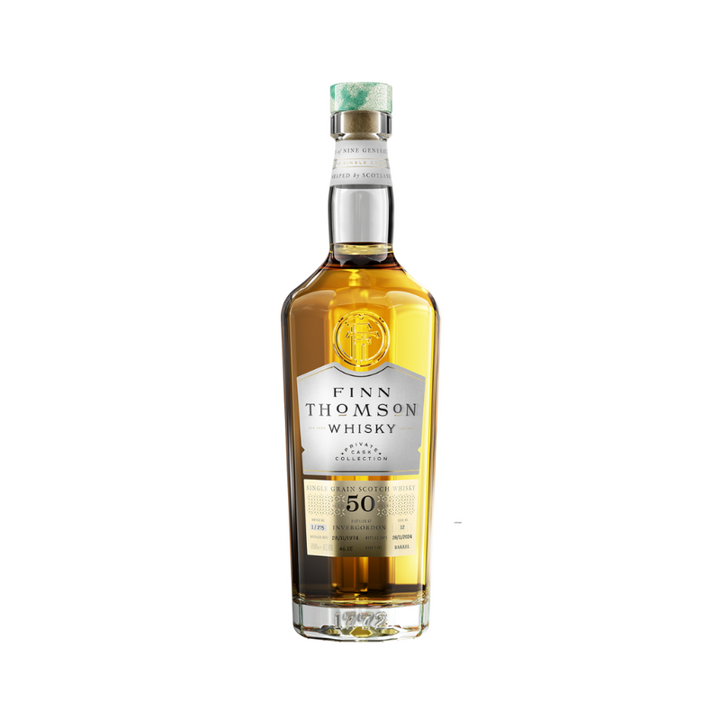 現貨｜Finn Thomson - INVERGORDON 1974 Aged 50 Years Single Malt Scotch Whisky (700ml)【下單後約2-4個工作日內寄出】