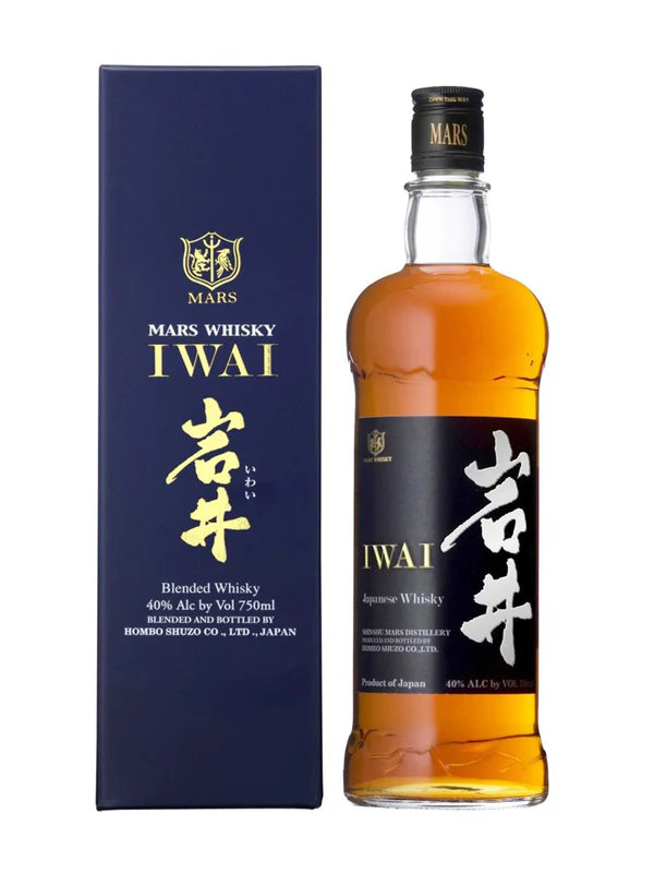 現貨｜本坊酒造 - Mars Whisky 岩井 IWAI "Bourbon" Trandition Blended Whisky (750ml)【下單後1-2個工作日內寄出】