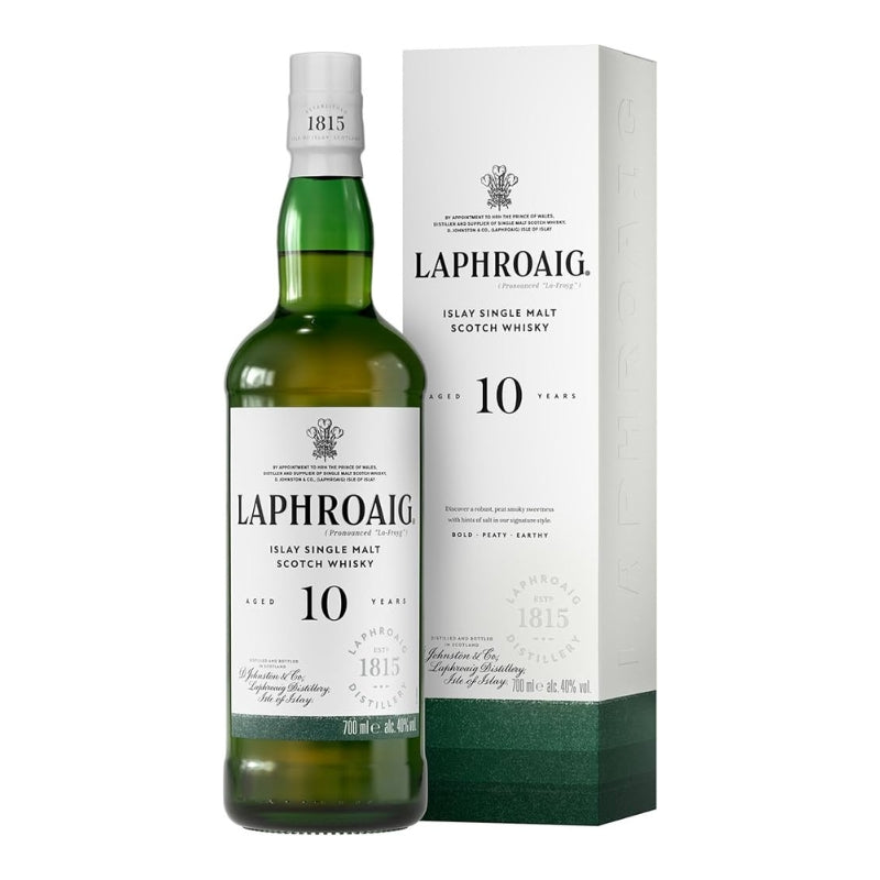 現貨｜LAPHROAIG - Aged 10 Years Islay Single Malt Scotch Whisky (700ml)【下單後約2-4個工作日內寄出】