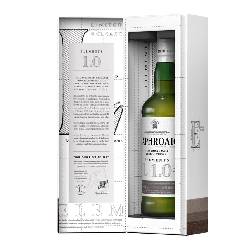 現貨｜LAPHROAIG - Elements L1.0 Islay Single Malt Scotch Whisky (700ml)【約2-3個工作日內寄出】