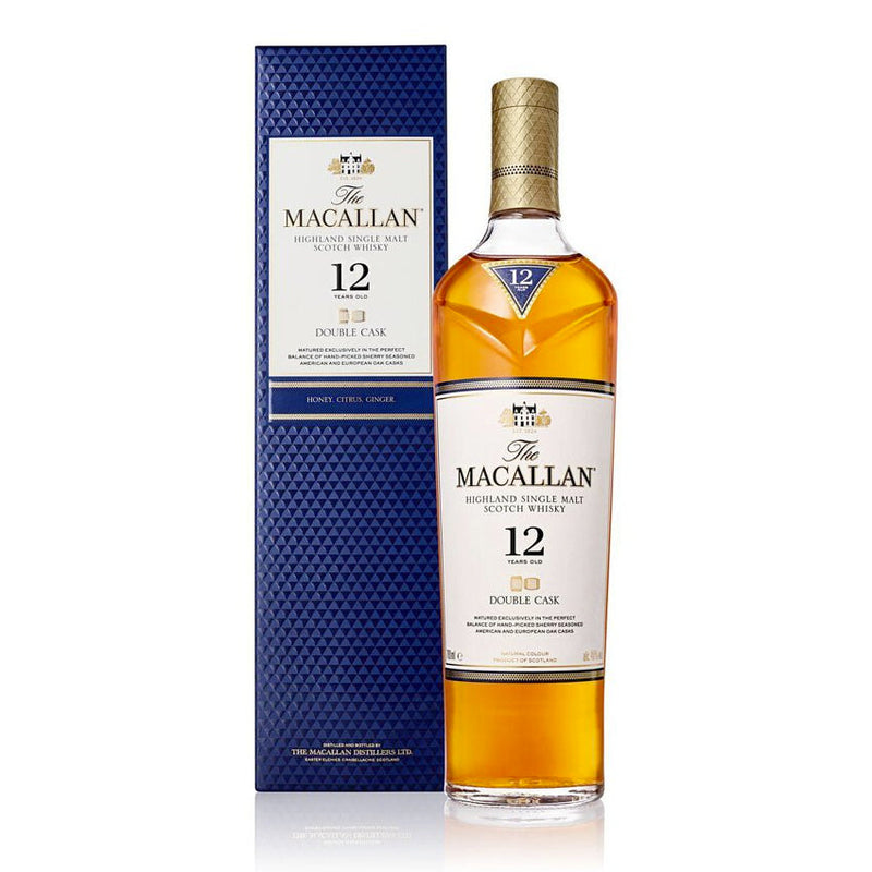 門市現金購買優惠｜The MACALLAN - 12 Years Old DOUBLE CASK Single Malt Scotch Whisky (700ml)【香港行貨 港版】
