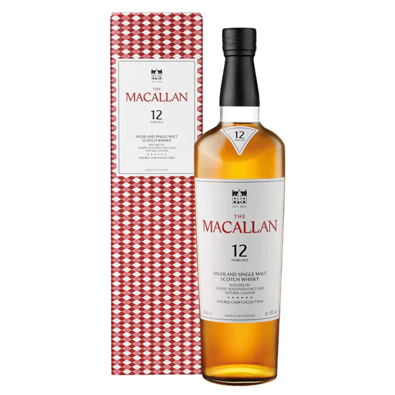 現貨｜The MACALLAN - 麥卡倫 12 Years Old DOUBLE CASK Highland Single Malt Scotch Whisky (700ml)【香港行貨 港版｜下單後1-2個工作日內寄出】