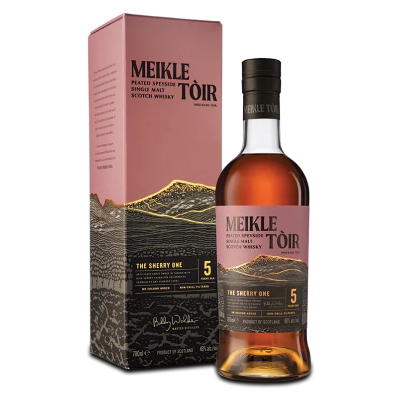 現貨｜Meikle Toir (Glenallachie) - THE SHERRY ONE 5 Year Old Peat Speyside Single Malt Scotch Whisky (700ml)【下單後1-2個工作日內寄出】