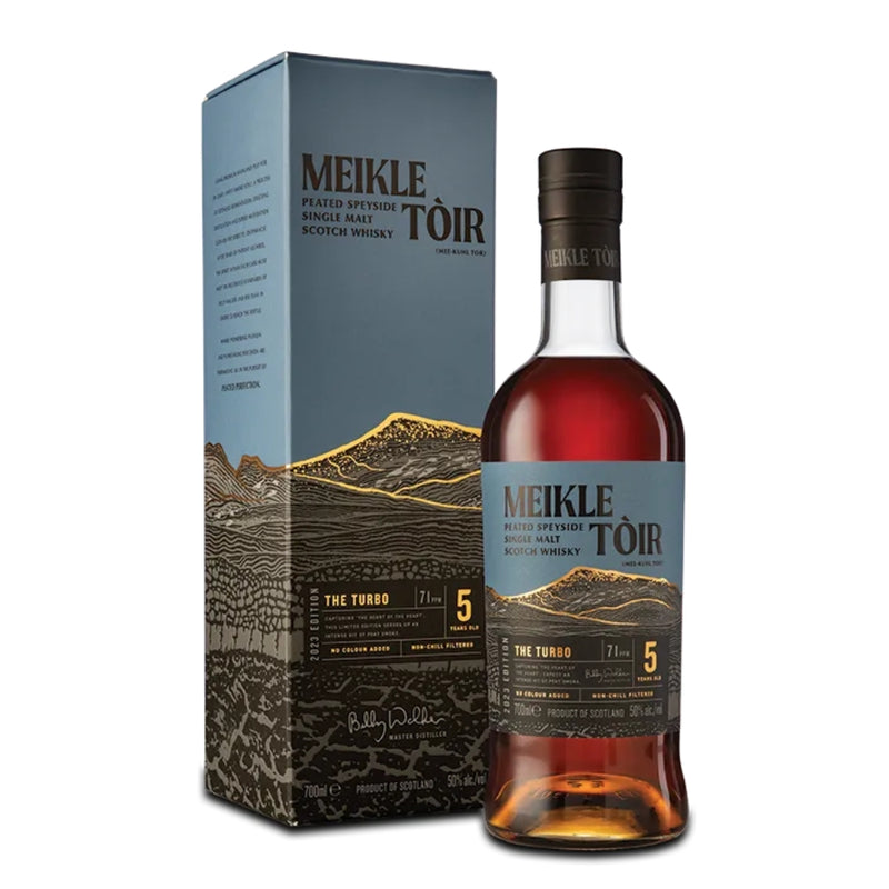 現貨｜Meikle Toir (Glenallachie) - THE TURBO 5 Year Old Peat Speyside Single Malt Scotch Whisky (700ml)【約2-3個工作日寄出】