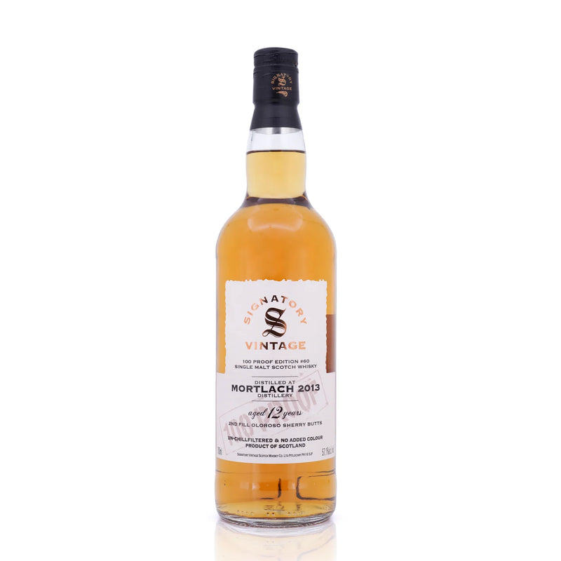 現貨｜Signatory Vintage - SV 2013/2025 Mortlach 12 Years 100 Proof Exceptional 