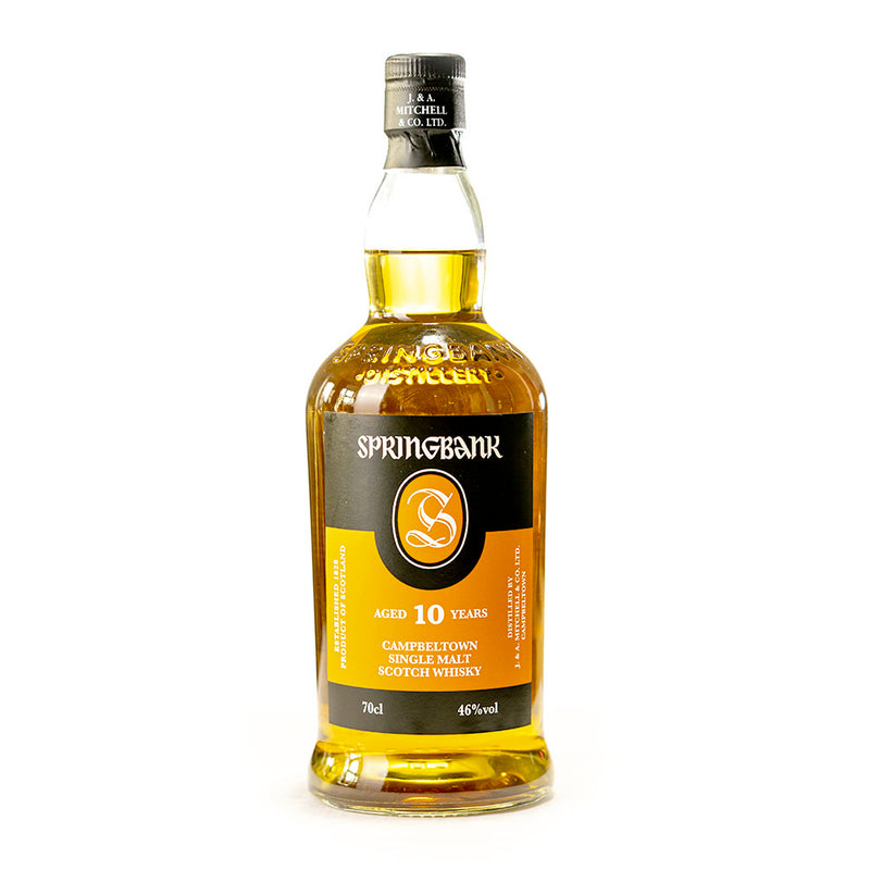 現貨｜Springbank - Aged 10 Years Campbeltown Single Malt Scotch Whisky (700ml, NO BOX)【約2-3個工作日內寄出】