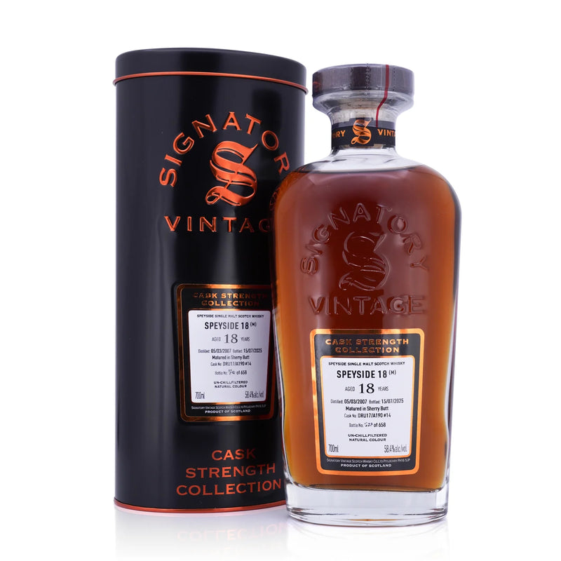 Signatory Vintage Macallan 18 Years Cask Strength