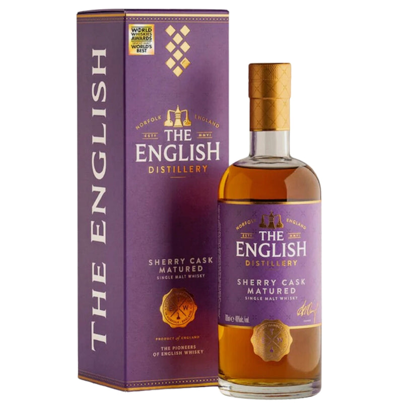 現貨｜The English - Sherry Cask Matured Single Malt Scotch Whisky (700ml)【下單後約2-4個工作日內寄出】