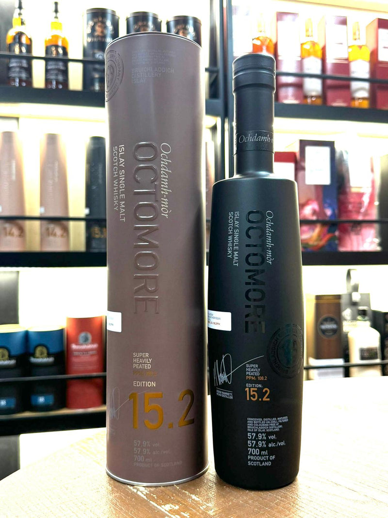 現貨｜Bruichladdich - Octomore 15.2 "PPM. 108.2" Single Malt Scotch Whisky (700ml)【下單後1-2個工作日內寄出】