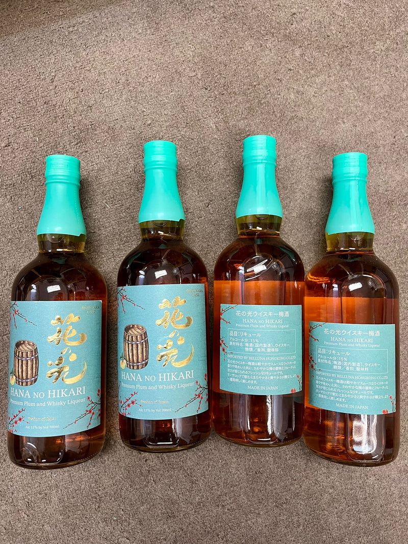 現貨｜花之光 日本威士忌梅酒 HANA NO HIKARI Premium Plum and Whisky Liqueur (700ml)【下單後約2-4個工作日內寄出】