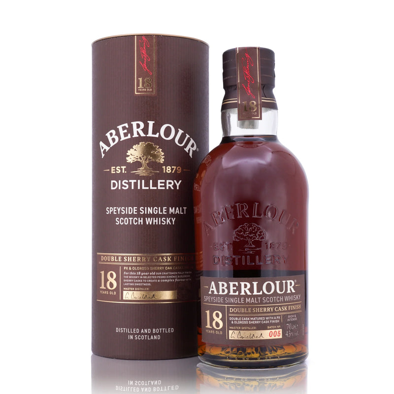 現貨｜ABERLOUR - 亞伯樂 18 Years Old "BATCH 005" Double Sherry Cask Whisky (700ml)【下單後1-2個工作日內寄出】