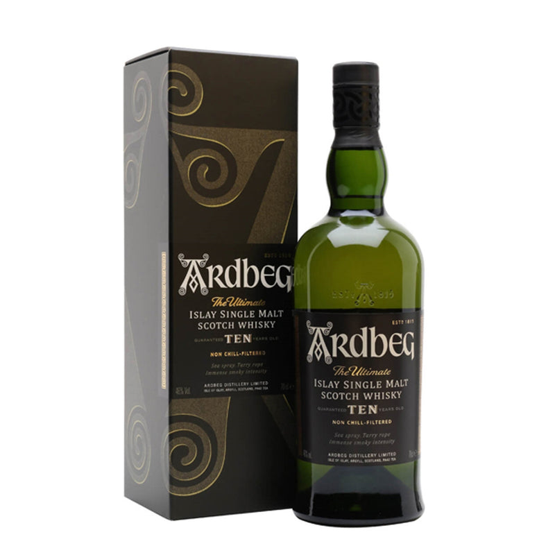 現貨｜Ardbeg - "750ml" 10 Years Islay Single Malt Scotch Whisky【下單後約2-4個工作日內寄出】