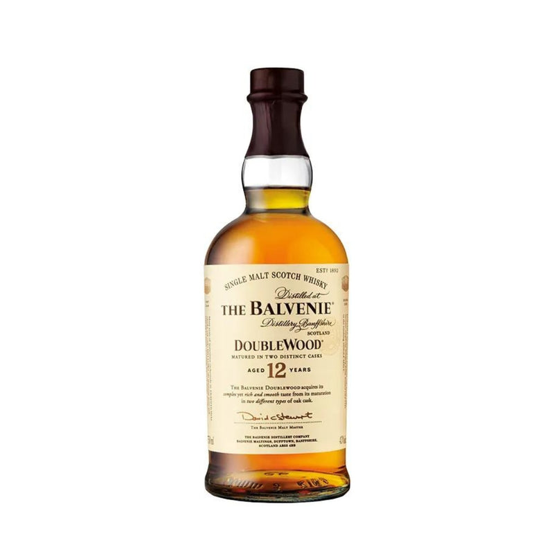現貨｜The Balvenie - 百富 DOUBLEWOOD Aged 12 Years Single Malt Scotch Whisky (700ml, NO BOX)【約2-3個工作日內寄出】