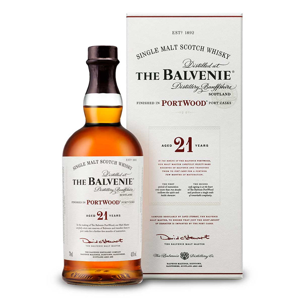 現貨｜The Balvenie - 百富 PORTWOOD Aged 21 Years Single Malt Scotch Whisky ...
