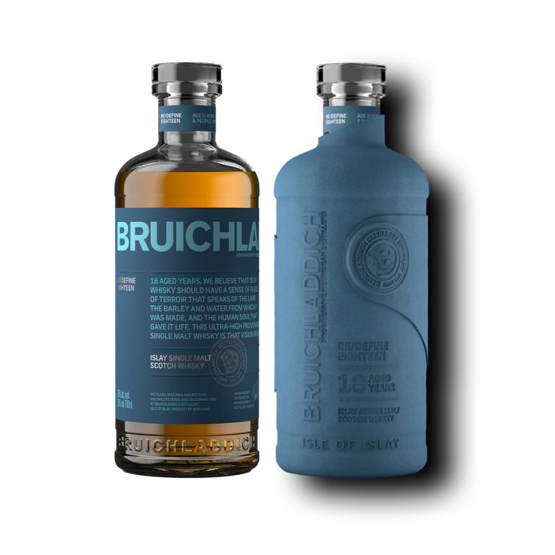 現貨｜Bruichladdich - 18 Eighteen Aged Years Single Malt Scotch Whisky (700ml, No Box)【下單後約2-4個工作日內寄出】