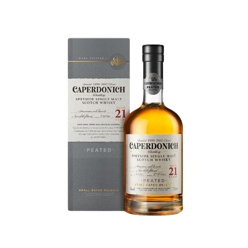 現貨｜Caperdonich - Aged 21 Years Peated Single Malt Scotch Whisky (700ml)【下單後1-2個工作日內寄出】