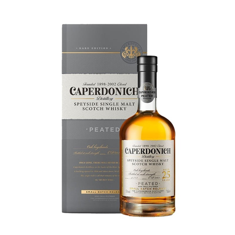 現貨｜Caperdonich - Aged 25 Years Peated Single Malt Scotch Whisky (700ml)【下單後1-2個工作日內寄出】