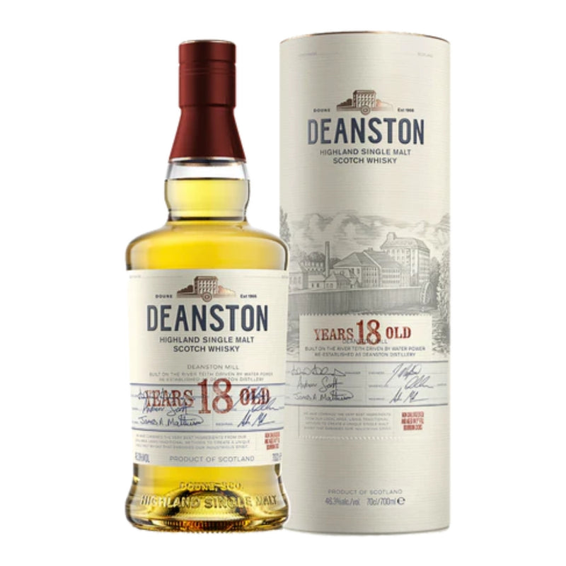 現貨｜Deanston - 18 Years Highland Single Malt Scotch Whisky (700ml)【下單後1-2個工作日內寄出】