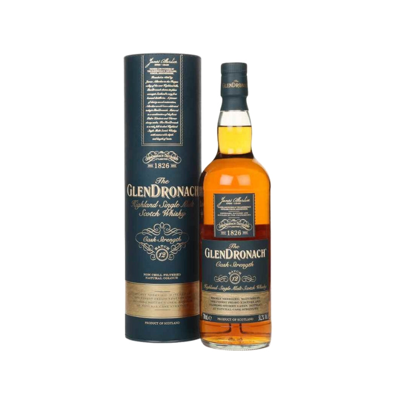 現貨｜GlenDronach - 格蘭多納 Cask Strength Batch 12 Whisky (700ml)【約2-3工作日內寄出】