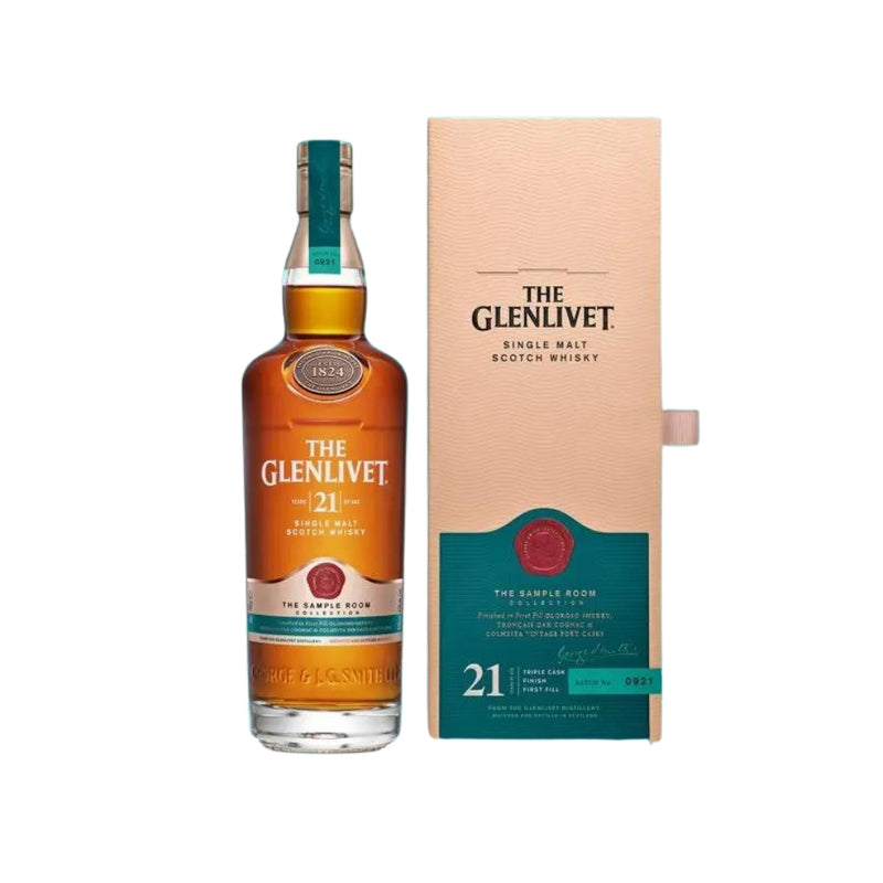 現貨｜The GLENLIVET - 格蘭利威 21 Year of Age Single Malt Scotch Whisky (700ml)【下單後1-2個工作日內寄出】