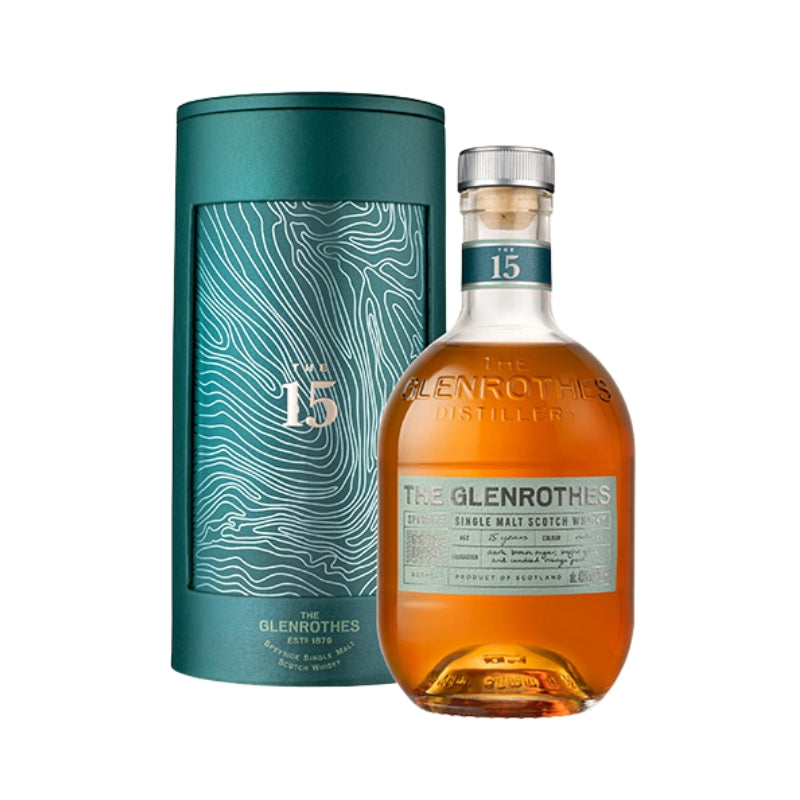 現貨｜The Glenrothes - 格蘭路思 15 Years Old Speyside Single Malt Scotch Whisky (700ml)【下單後1-2個工作日內寄出】