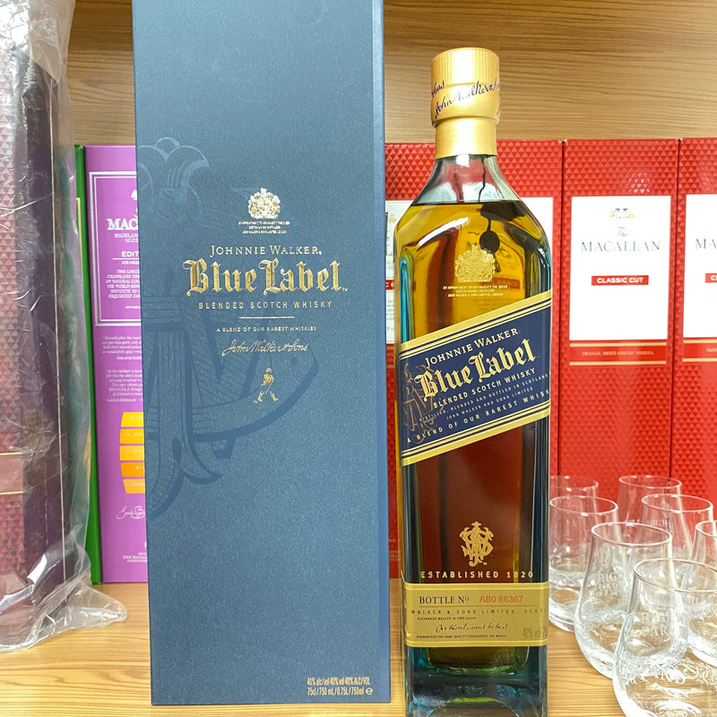門市現金購買優惠｜Johnnie Walker - Blue Label Blended Scotch Whisky (750ml)【約2-3個工作日內寄出】