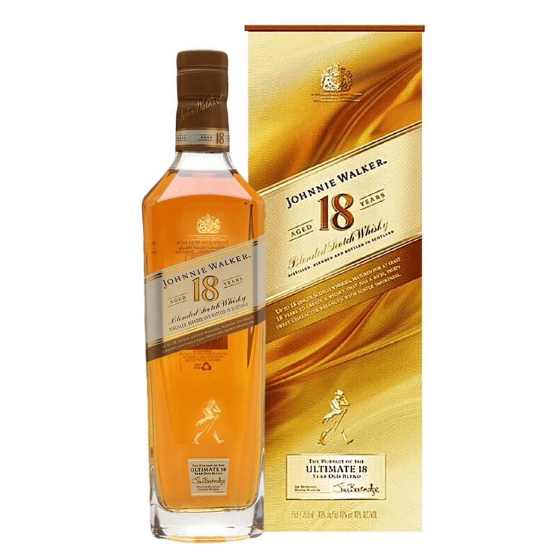 現貨｜Johnnie Walker - Aged 18 Years Blended Scotch Whisky (750ml)【下單後1-2個工作日內寄出】