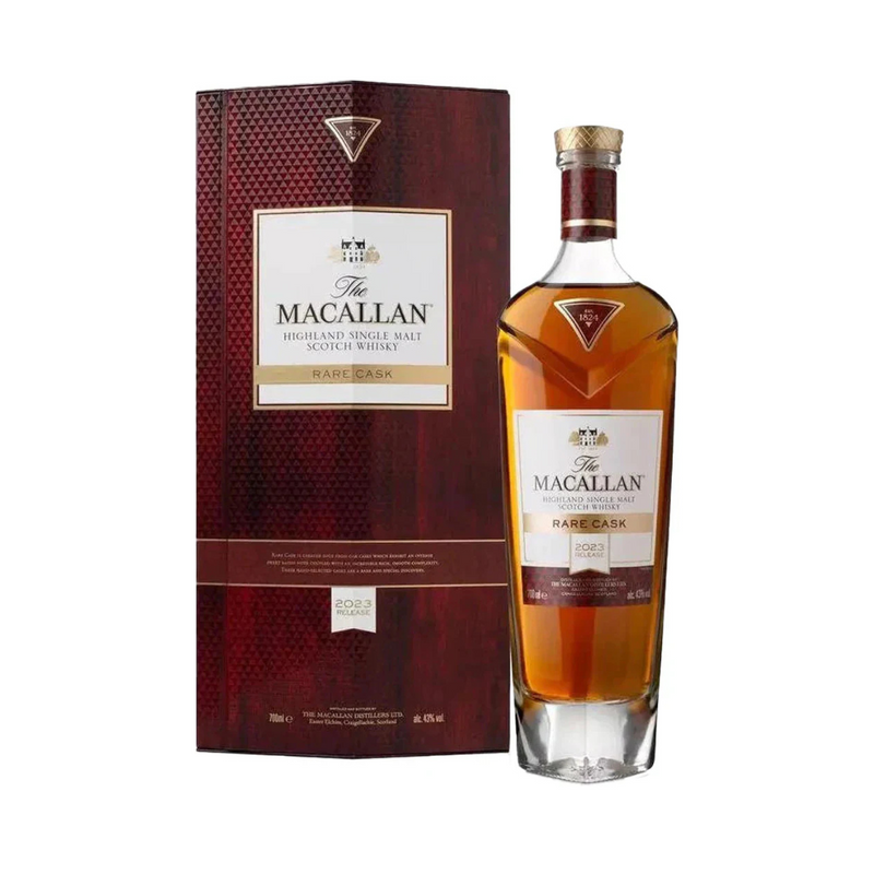 現貨｜The MACALLAN - 麥卡倫 RARE CASK "2023 Release" Highland Single Malt Scotch Whisky (700ml)【下單後1-2個工作日內寄出】
