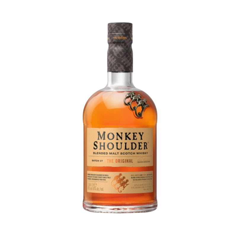 現貨｜MONKEY SHOULDER - "1L" THE ORIGINAL Batch 27 Blended Malt Scotch Whisky (1000ml, No Box)【下單後1-2個工作日內寄出】