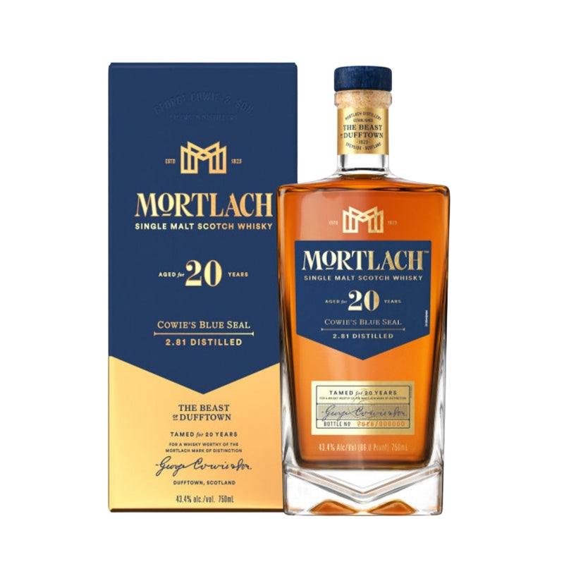 現貨｜Mortlach - Aged 20 Years Single Malt Scotch Whisky (700ml)【下單後1-2個工作日寄出】