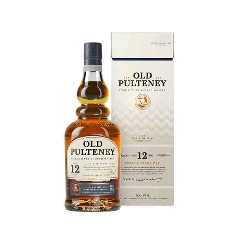 現貨｜Old Pulteney  - 富特尼 Aged 12 Years Single Malt Scotch Whisky (700ml)【約1-2個工作日寄出】