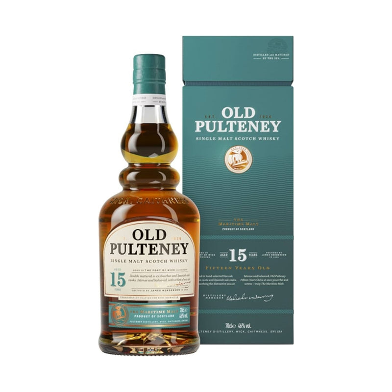 現貨｜Old Pulteney  - 富特尼 Aged 15 Years Single Malt Scotch Whisky (700ml)【約1-2個工作日寄出】