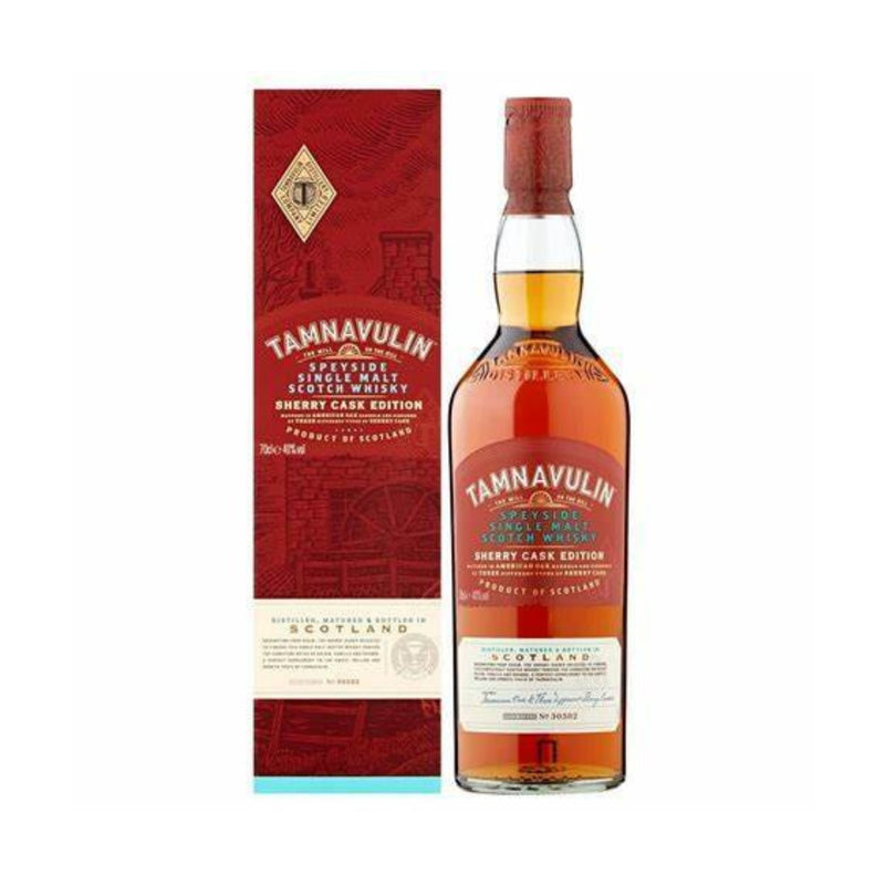 現貨｜Tamnavulin - Sherry Cask Edition Single Malt Scotch Whisky (700ml)【下單後1-2個工作日內寄出】