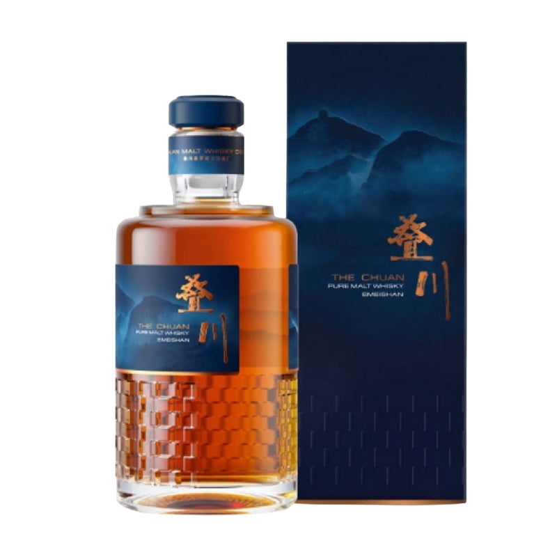 現貨｜叠川 - THE CHUAN Pure Malt Whisky 中國四川純麥威士忌 (700ml)【下單後1-2個工作日內寄出】