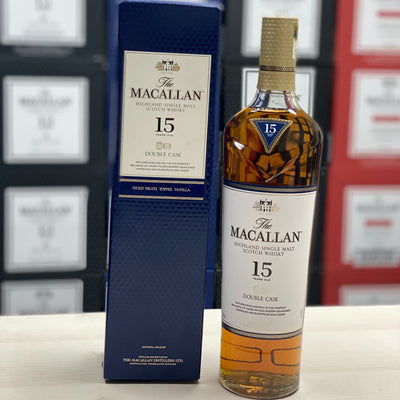 現貨｜The MACALLAN - 麥卡倫 15 Years Old DOUBLE CASK Highland Single Malt Scotch Whisky (700ml)【約2-3個工作日內寄出】