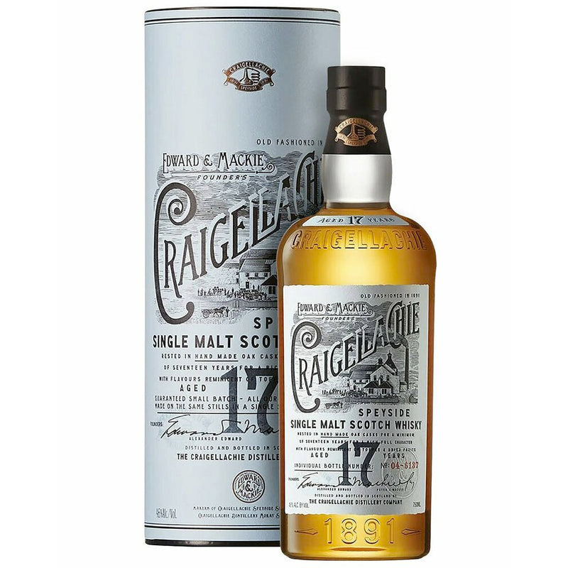 現貨｜Craigellachie - Aged 17 Years Speyside Single Malt Whisky (700ml)【下單後1-2個工作日內寄出】