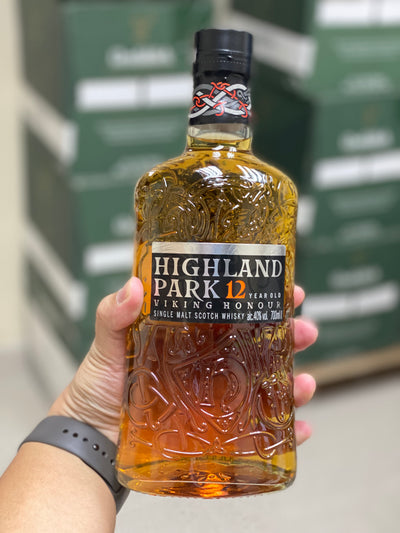 In stock|Highland Park - 12 YEAR OLD VIKING HONOUR Single Malt Scotch Whisky (700ml) [Shipped within about 2-3 working days]